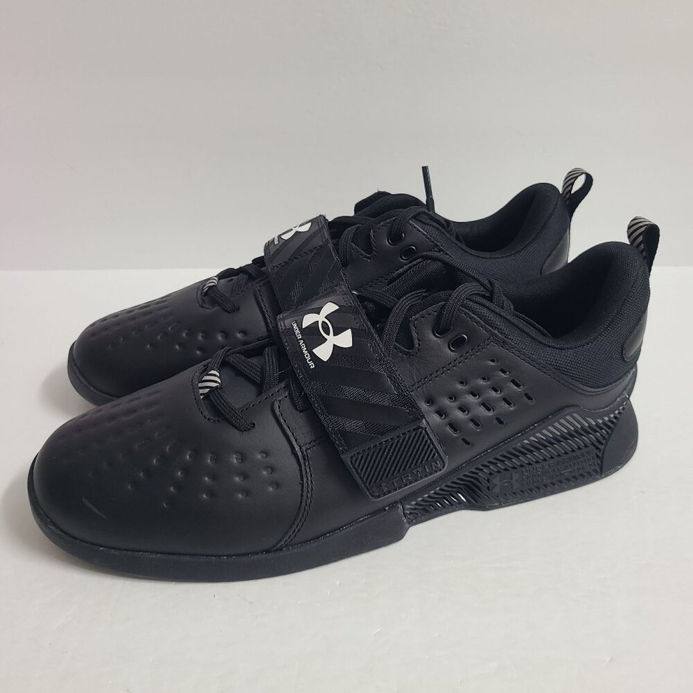 NEW Under Armour Reign Lifter Weightlifting Shoes 3028028-001 Size 13 Black